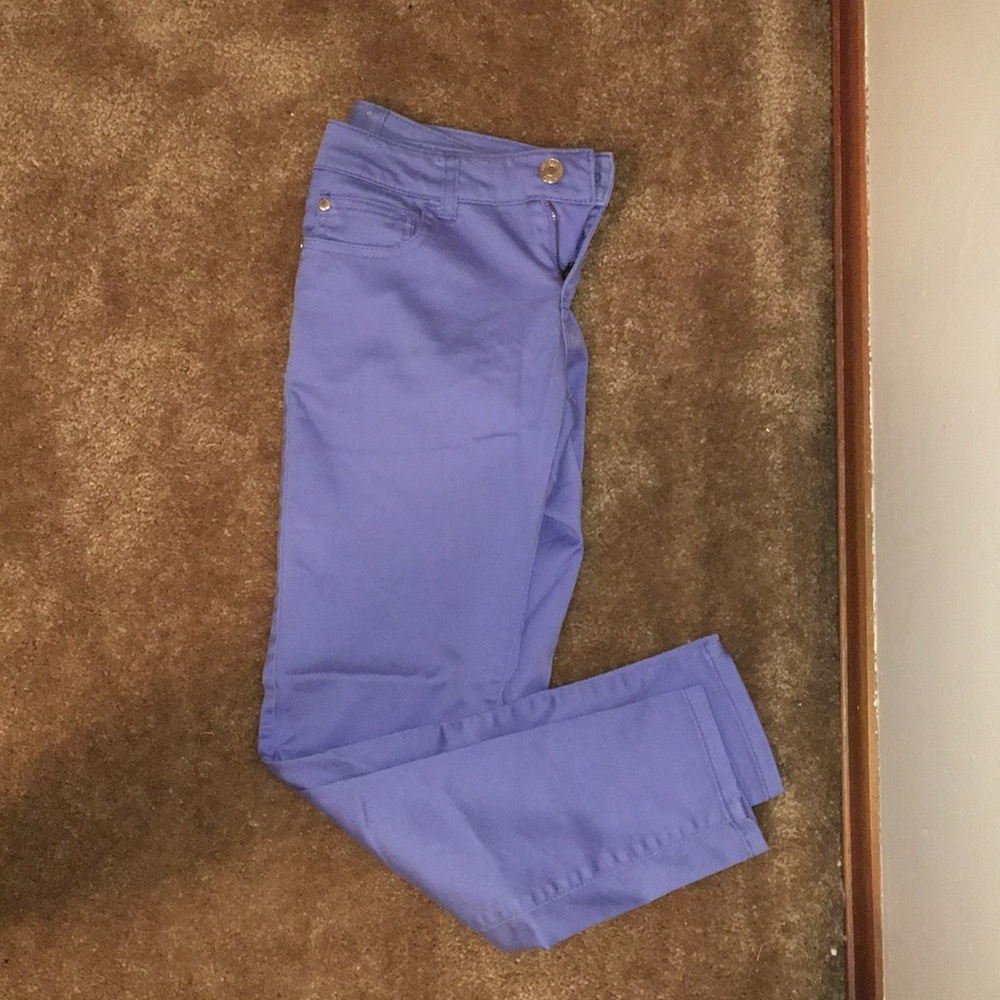 Pastel purple capris 🌸